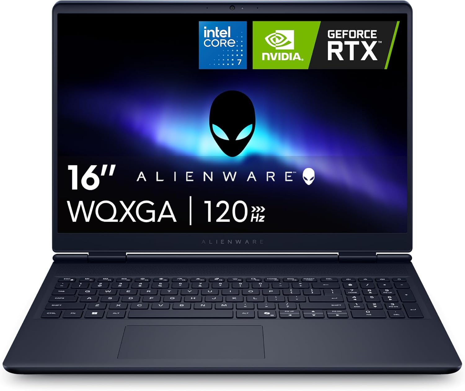 Alienware 16 Aurora - Portátil gaming 16" WQXGA 120 Hz - Intel Core 7 240H - 16 GB - 1 TB SSD - GeForce RTX 5050 - Windows 11 Home