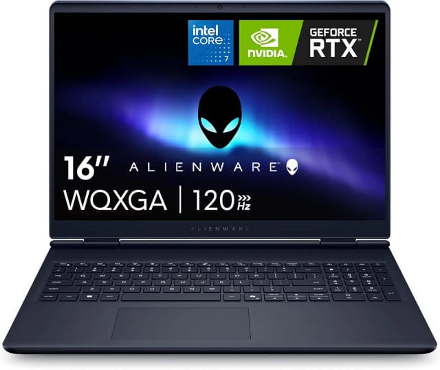 Alienware 16 Aurora - Portátil gaming 16" WQXGA 120 Hz - Intel Core 7 240H - 16 GB - 1 TB SSD - GeForce RTX 5050 - Windows 11 Home