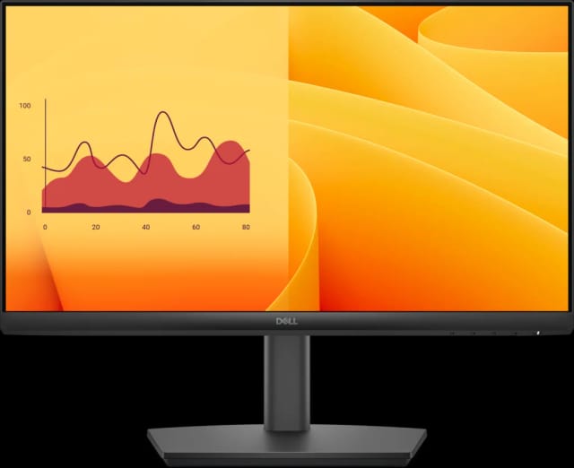 Dell Pro 22 E2225HSM - Monitor 21.5" FHD 100 Hz - Panel VA - HDMI / DisplayPort / VGA - Altura ajustable - Altavoces integrados