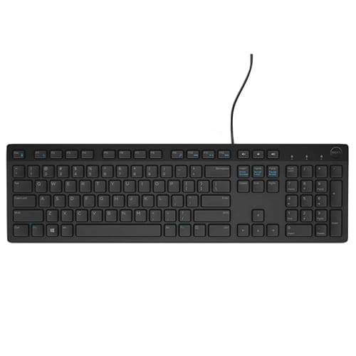 Dell KB216 - Teclado alámbrico multimedia - USB-A - QWERTY inglés (EE. UU.) - Negro
