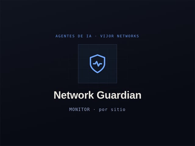 Network Guardian MONITOR — por sitio