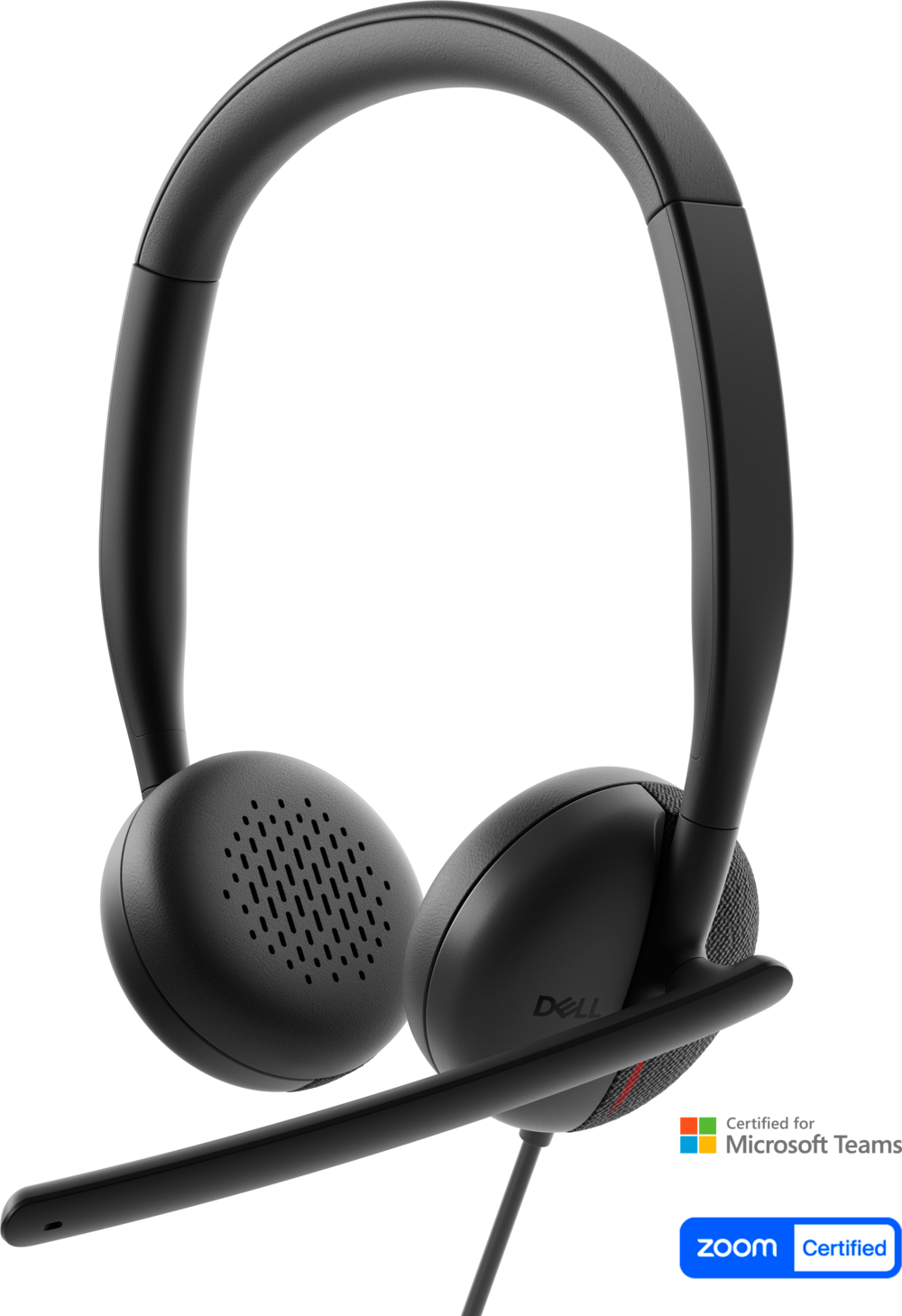 Dell Pro WH3024 - Auriculares alámbricos USB-C - Micrófono con cancelación de ruido AI - Certificados Microsoft Teams y Zoom